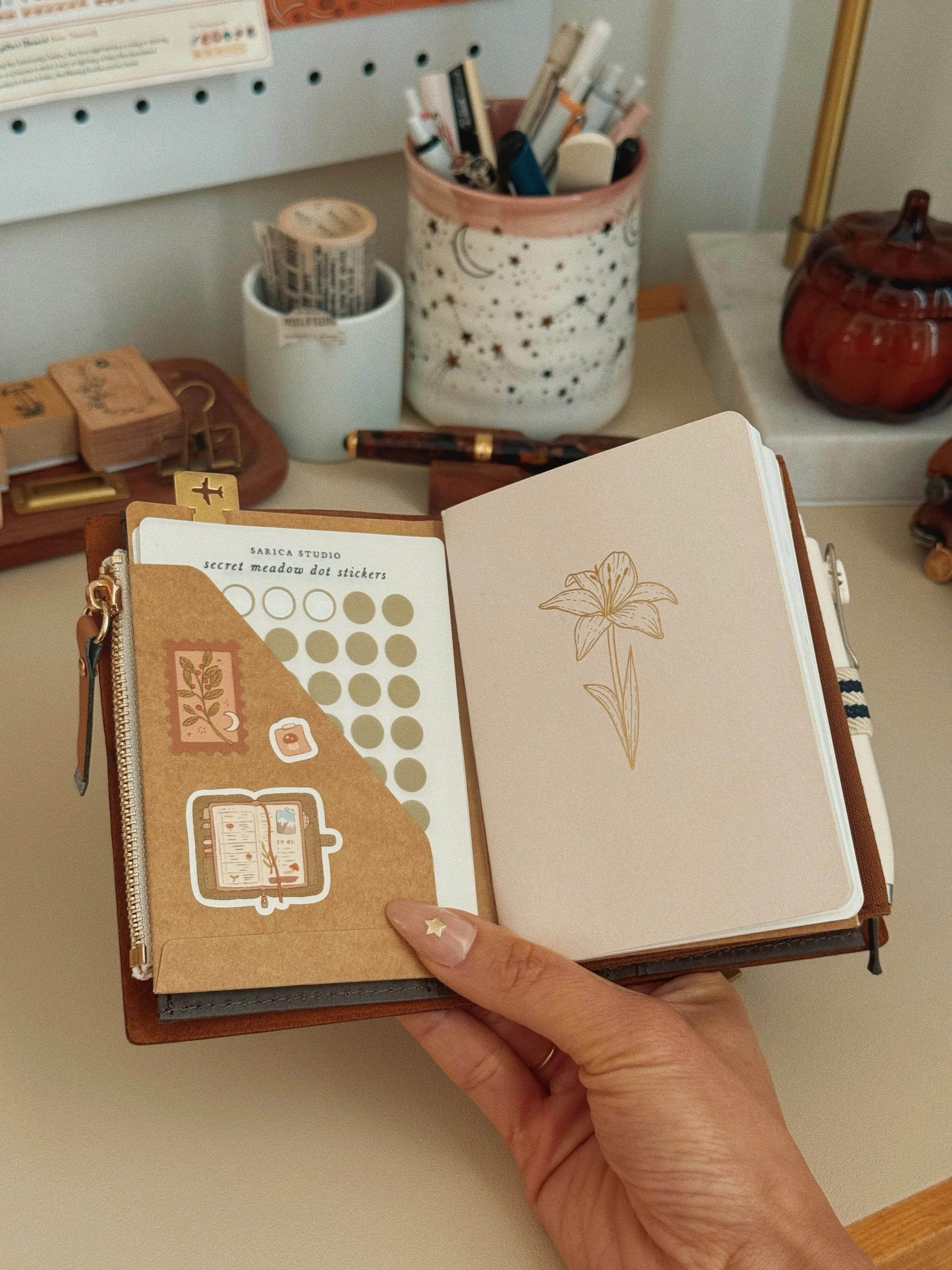 I&rsquo;m all settled into my passport traveler&rsquo;s notebook for my [almost] daily journal and I&rsquo;m so pleased with this chunky setup! 😍 Of course I had to downsize my photo stickers to fit and they&rsquo;re so cute 🥹

I&rsquo;ve been busy