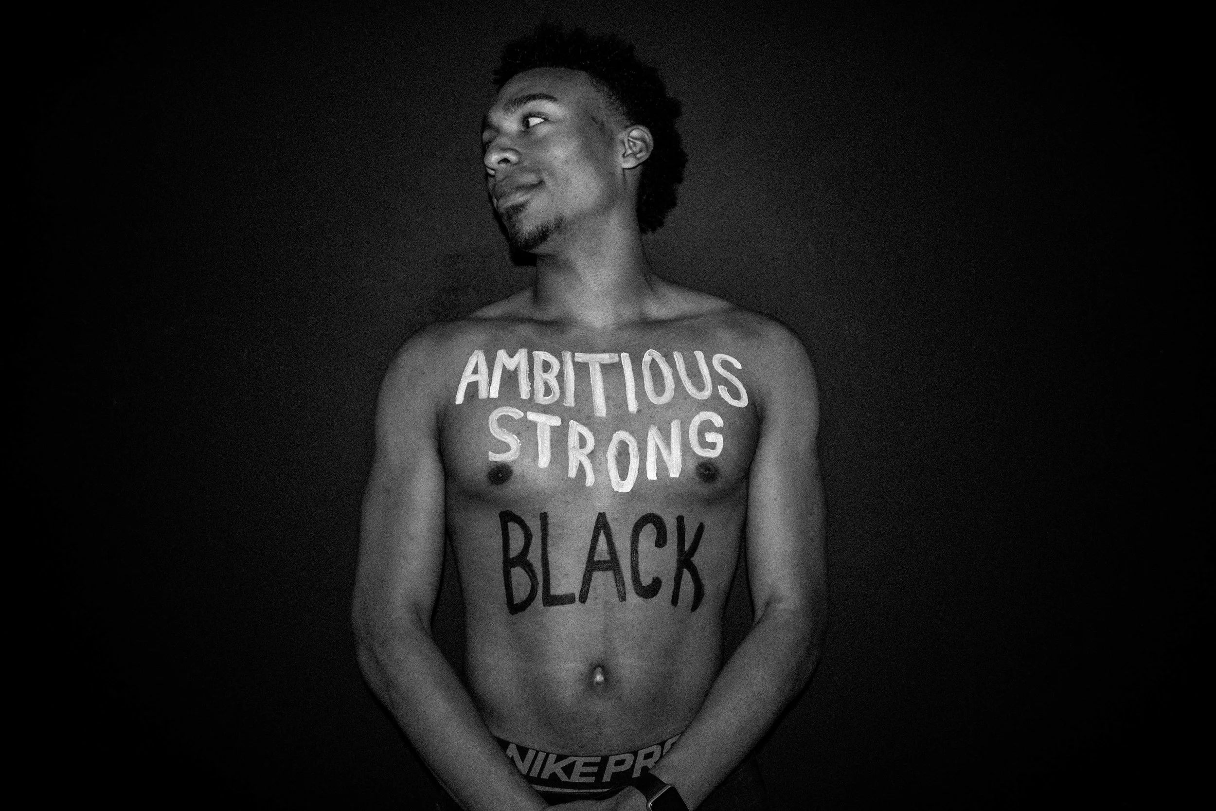 Black, Brown And White 