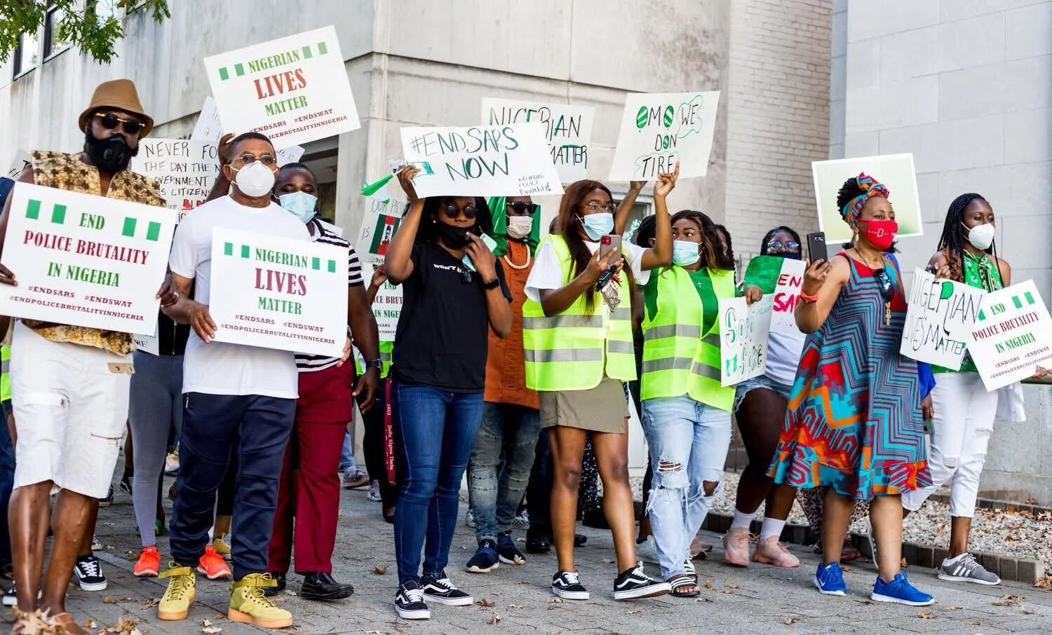 #ENDSARS: African Youth in Diaspora Respond to Police Brutality with Protest in Raleigh