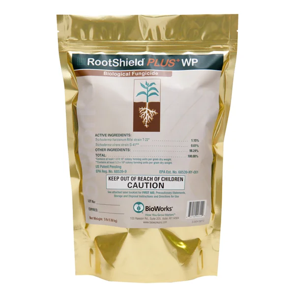 Rootshield® Plus - WP Trichoderma harzianum Rifai strain T-22 & Trichoderma virens G-41