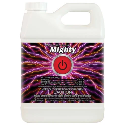 MIGHTY WASH TESTED POSITIVE FOR PYRETHRINS