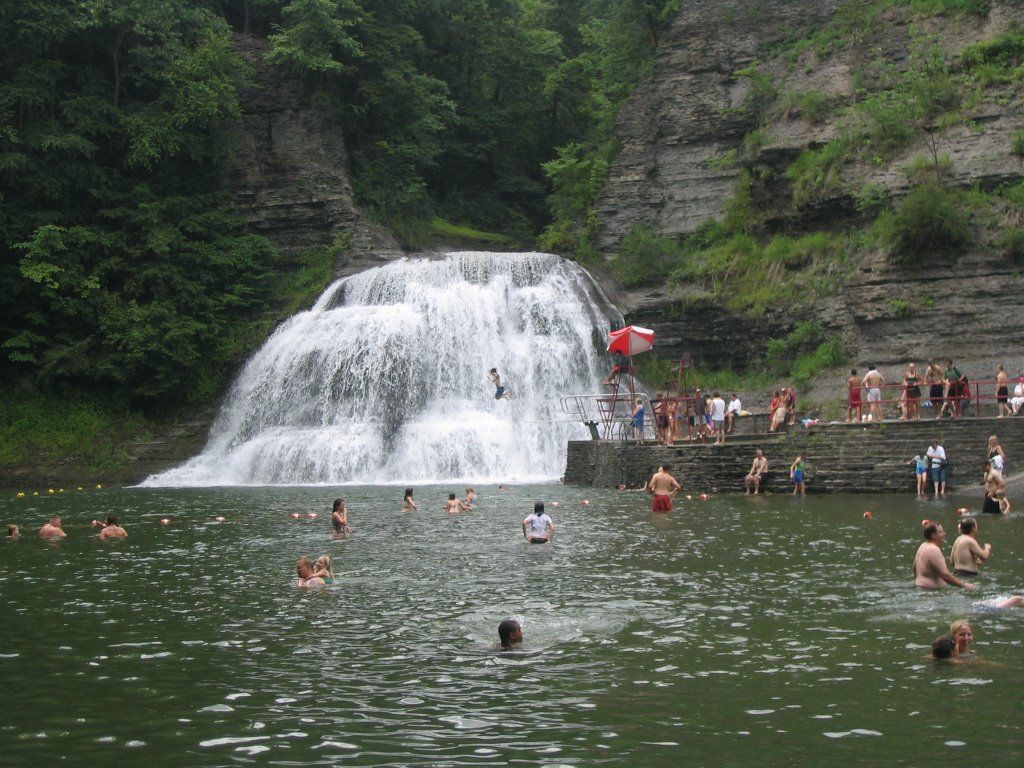 Lower Falls at Treman Park