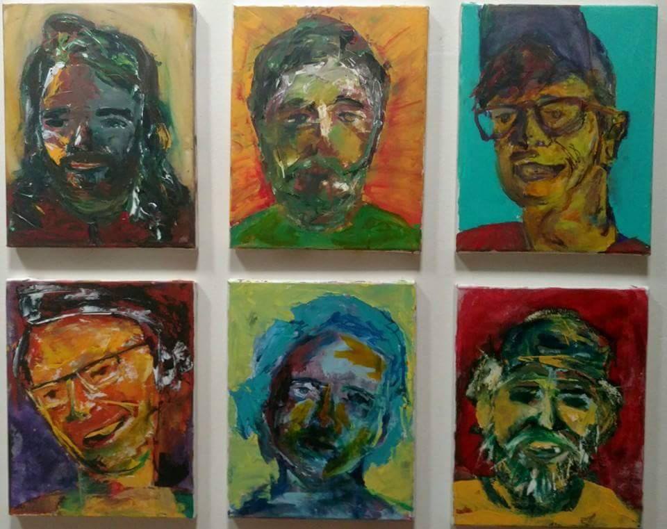 Unaka Portraits by Mike Welsh (Top left to right: Mike, Chris, Nic. Bottom left to right: Jonathon, John, and yours truly.)