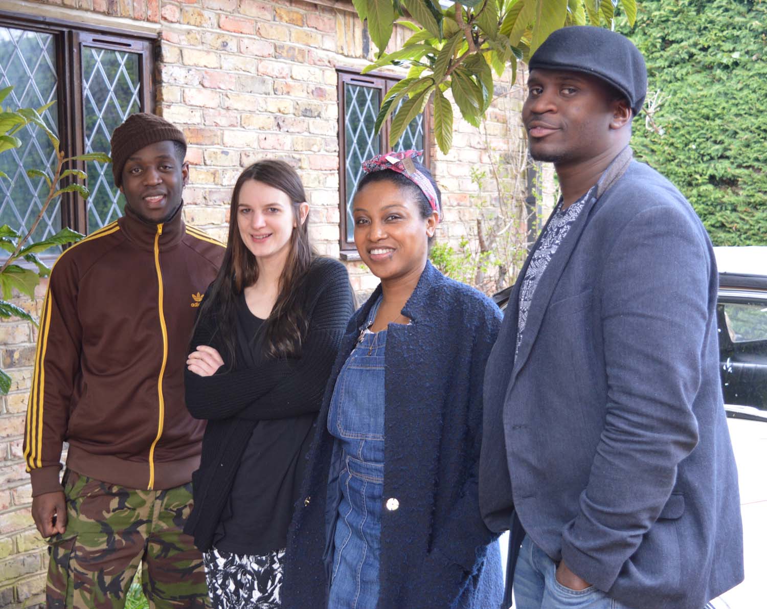 Camilla George and her band