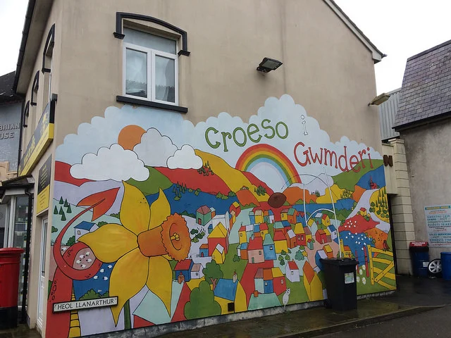 A familiar scene on the Pobol Y Cwm set Photo: Andy Howells