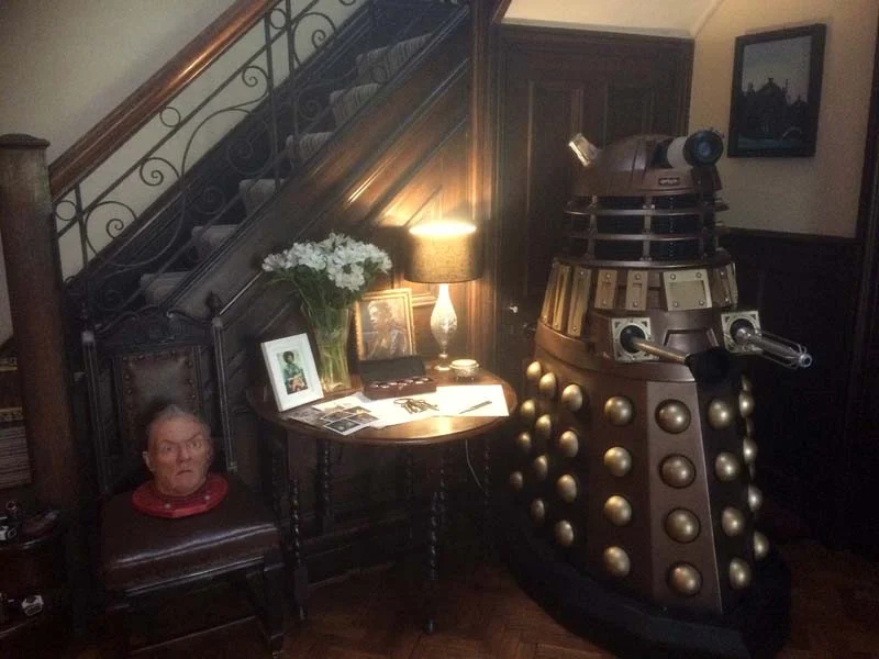 Doctor Who prpps pictured at the Fields House location for Knock Knock. PIcture: Andy Howells