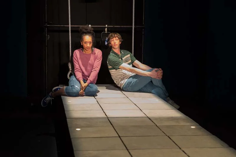 Rhodri Mellir and Alexandria Riley in How My Light Is Spent
