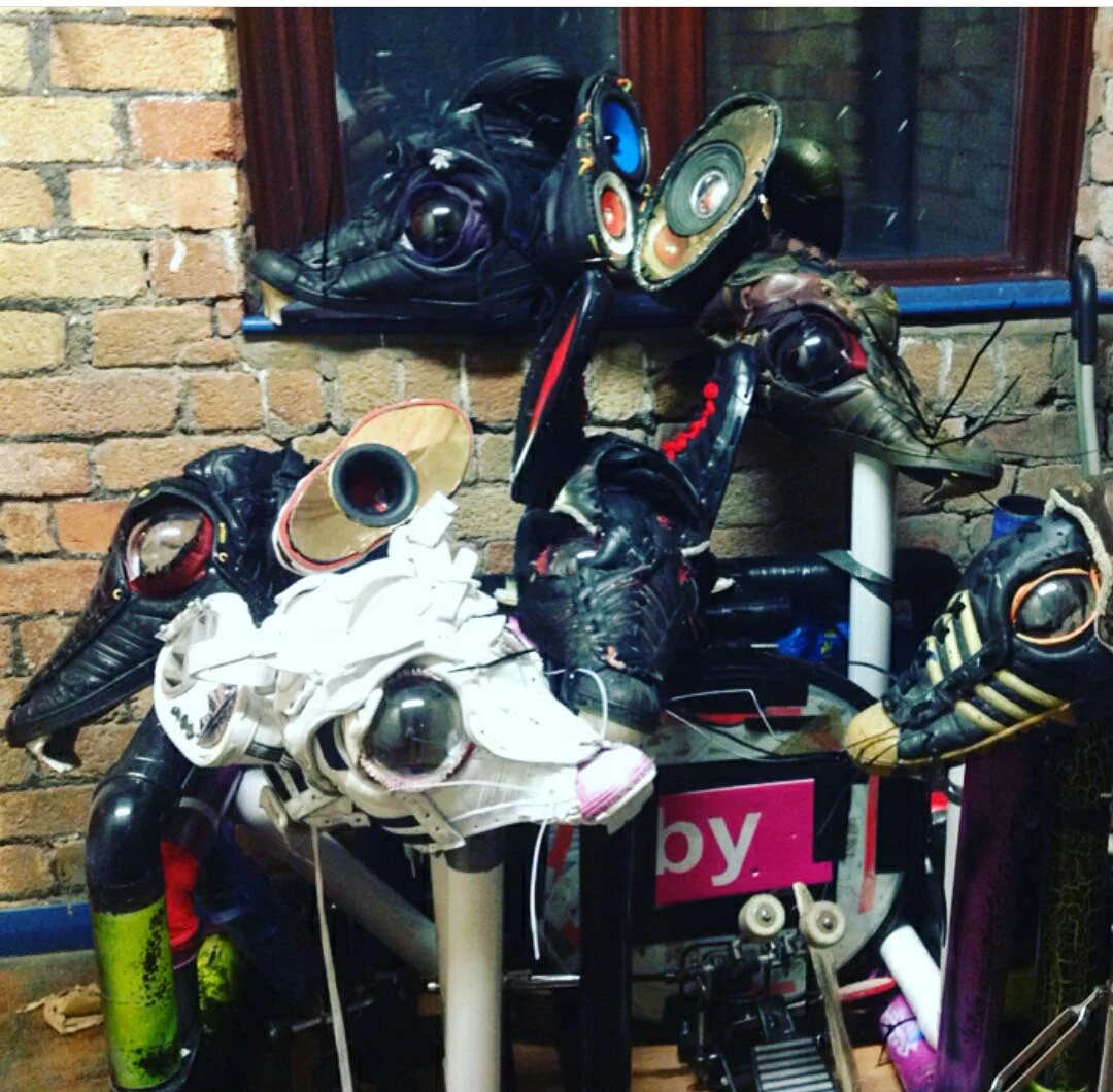 Props and costumes from RATS (Rose Against The System)