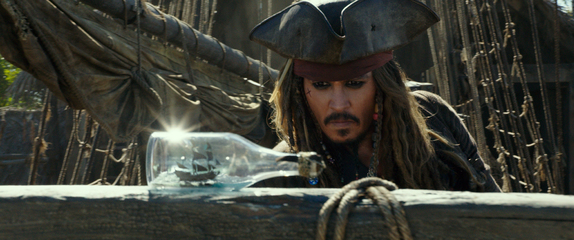 Johnny Depp as Captain Jack Sparrow