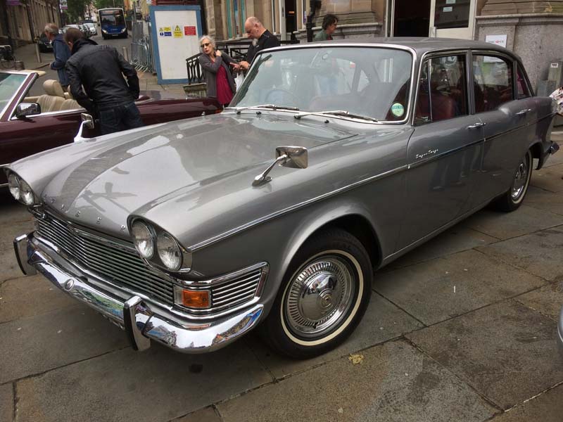 A Humber on display at Newport Festival of Classics