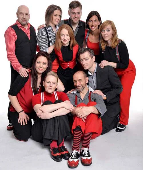 The cast of Showstopper - Photographs by Steve Ullathorne