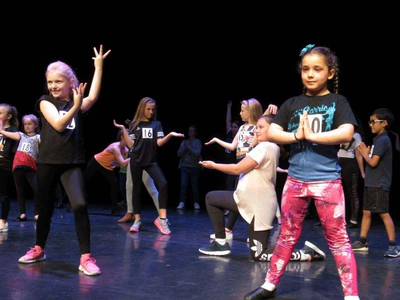 Youngsters audition for supporting spots in Newport Riverfront's Christmas panto, Aladdin