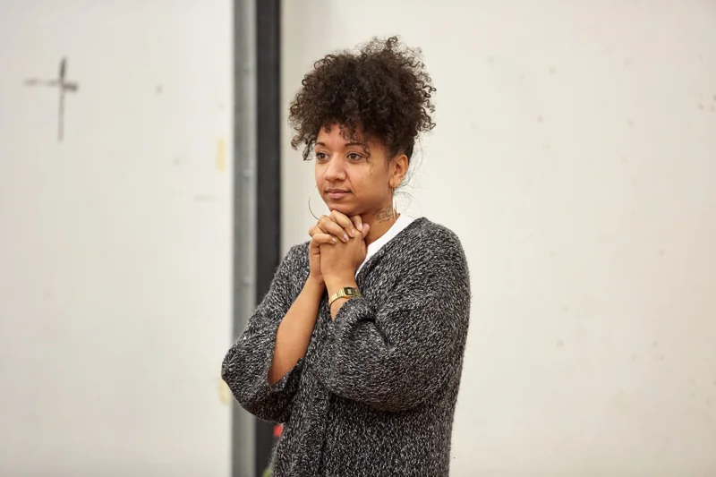 Alexandria Riley stars in The Cherry Orchard at The Sherman Theatre, Cardiff Photos: Mark Douet