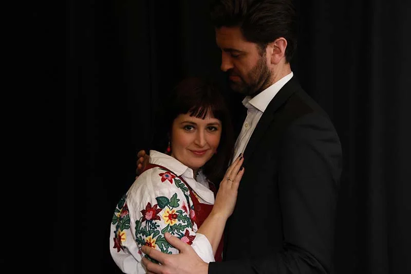 Rehearsals for Everyman Theatre's The Great Gatsby to be staged at Chapter Arts Centre, Cardiff. Photos by Helen J Rose Photography