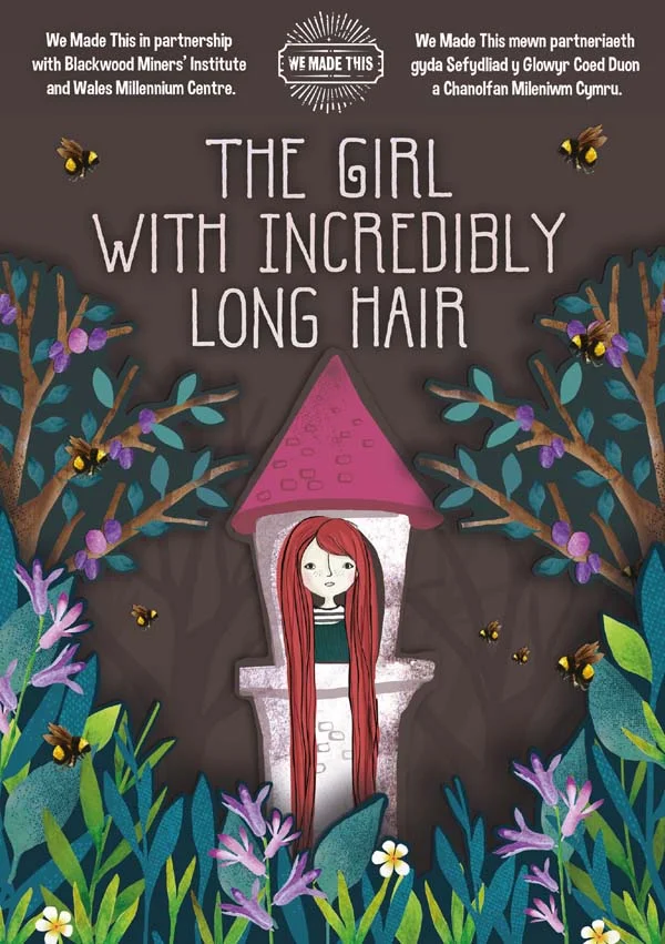 The Girl With Incredibly Long Hair reimagines the story of Rapunzel