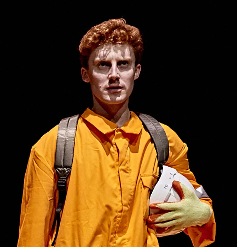 Jack Hammett who stars in Dirty Protest’s Star Wars inspired play, Lightspeed From Pembroke Dock by Mark Williams , currently touring South Wales.