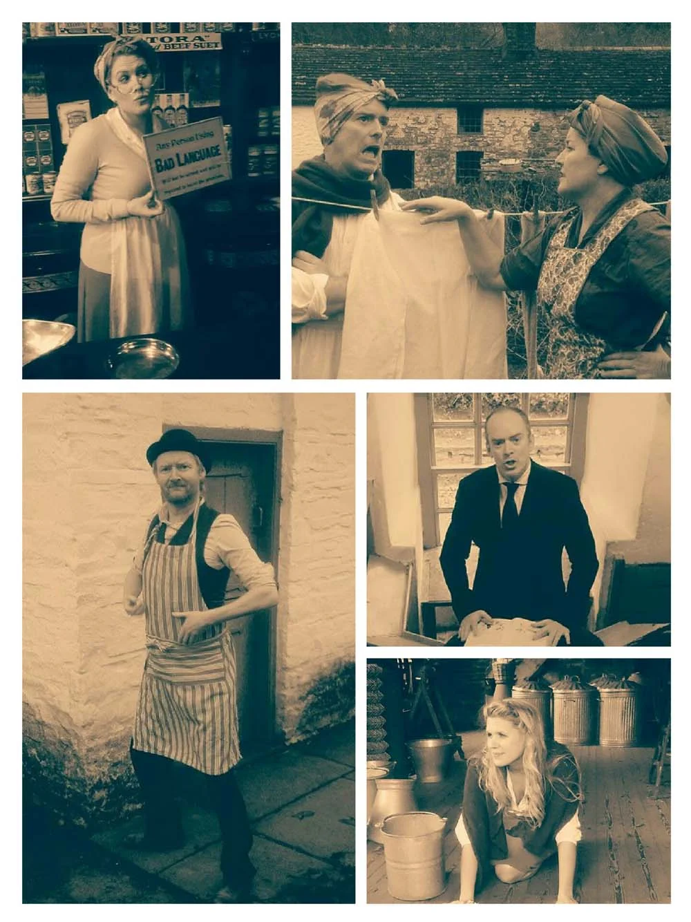 Theatr Silures are aset to bring the characters of Dylan Thomas' classic, Under Milk Wood to life at Caldicot Castle on July 7, 2018