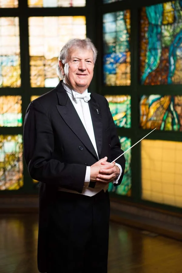 Owen Arwel Hughes CBE conducted the Royal Philharmonic Orchestra for the Movies and Musicals Welsh Prom at Cardiff's St David's Hall.