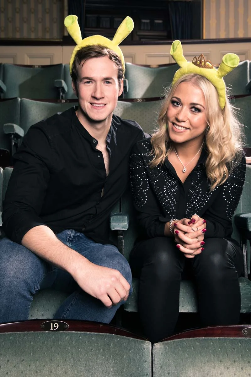 Steffan Harri and Amelia Lily will take to the stage of Bristol Hippodrome in Shrek The Musical between August 8 - 19.
