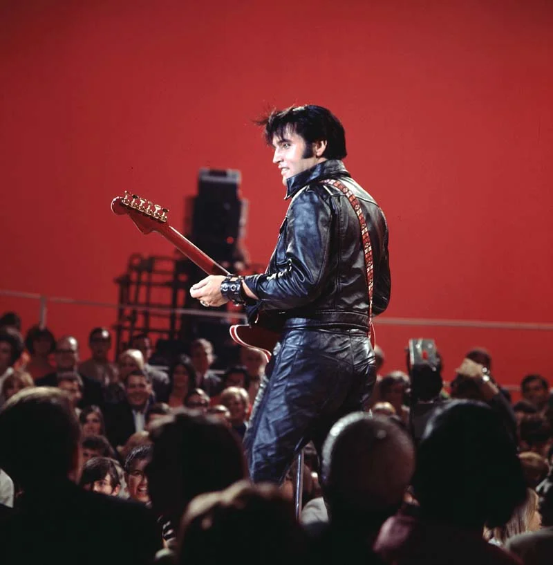 A scene from Elvis Presley's 68 Comeback Special which celebrates its 50th anniversary with screenings across UK cinema's during August 2018