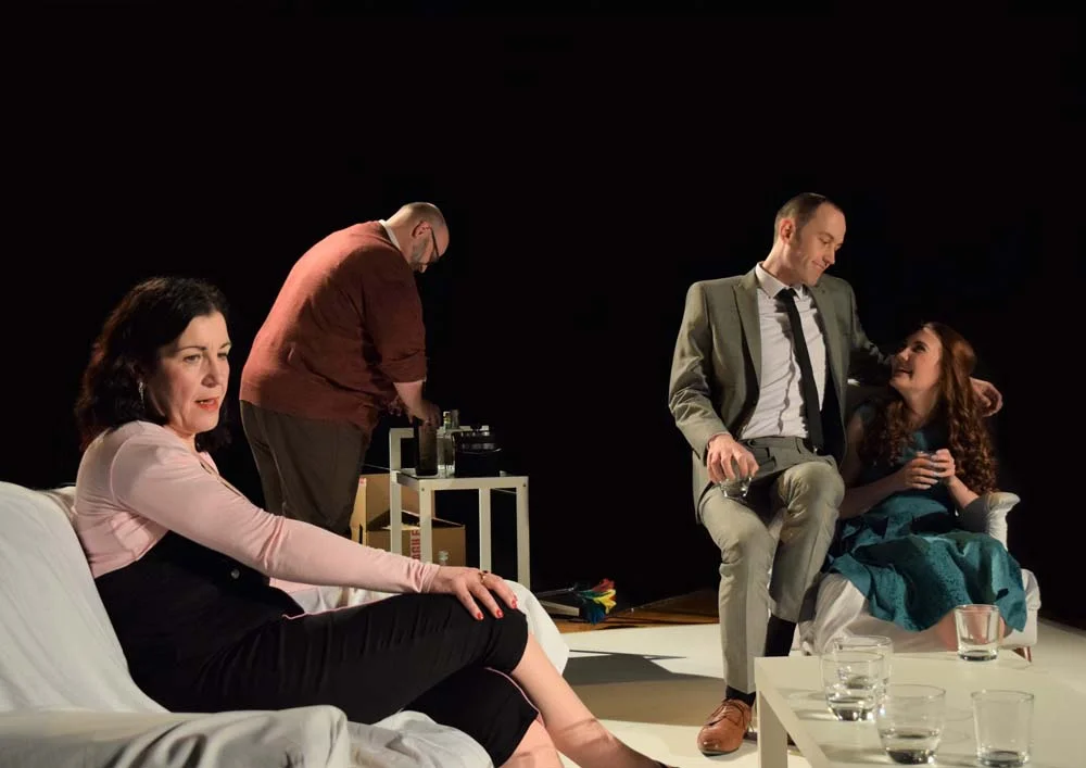 AdHoc Theatre Company bring “Who’s Afraid Of Virginia Woolf?” to Newport’s Dolman Theatre. Photographs by Joe Marshall.