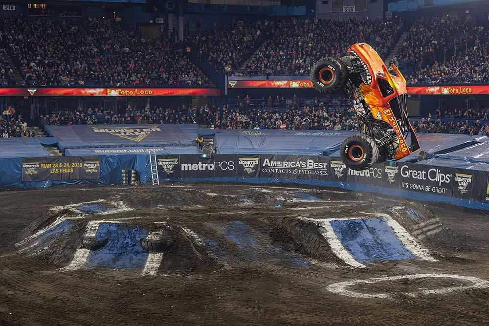 Fans will see hair-raising stunts performed by trucks such as El Toro in Monster Jam® at Cardiff’s Principality Stadium on May 18, 2019.