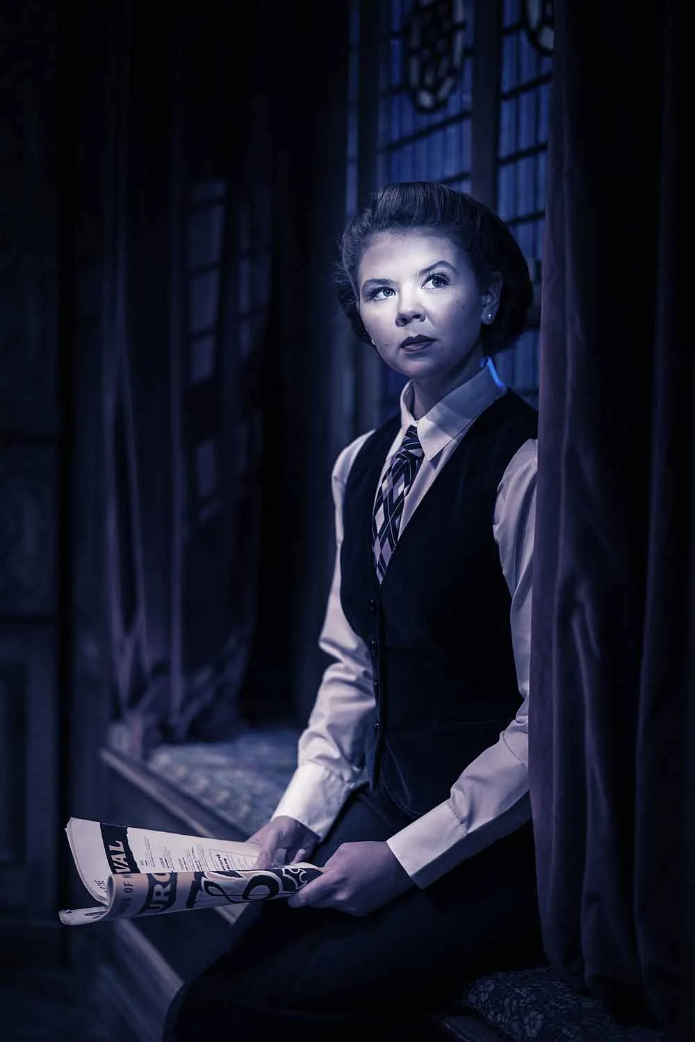 Saskia Vaigncourt Strallen n The Mousetrap 2019 UK tour Photo: Johann Persson