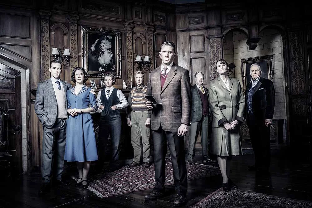 The Cast n The Mousetrap 2019 UK tour Photo: Johann Persson