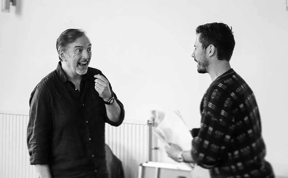 Another highlight of the 2019 Cardiff Open Air Theatre Festival ill be Everyman Theatre’s presentation of Much Ado About Nothing seen here in rehearsal.