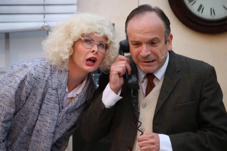 Victoria Walters and Toby Harris feature in Everyman Theatre’s presentation of Hi-De-Hi! which opens the Cardiff Open Air Theatre Festival summer season at Sophia Gardens from June 27 to July 6, 2019.