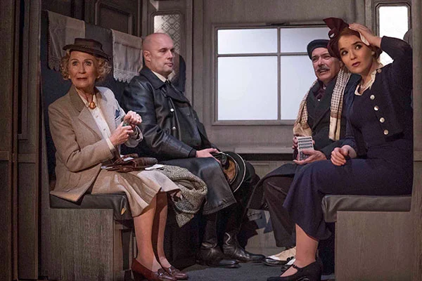 A scene from The Lady Vanishes which plays Cardiff’s New Theatre from July 16-20.