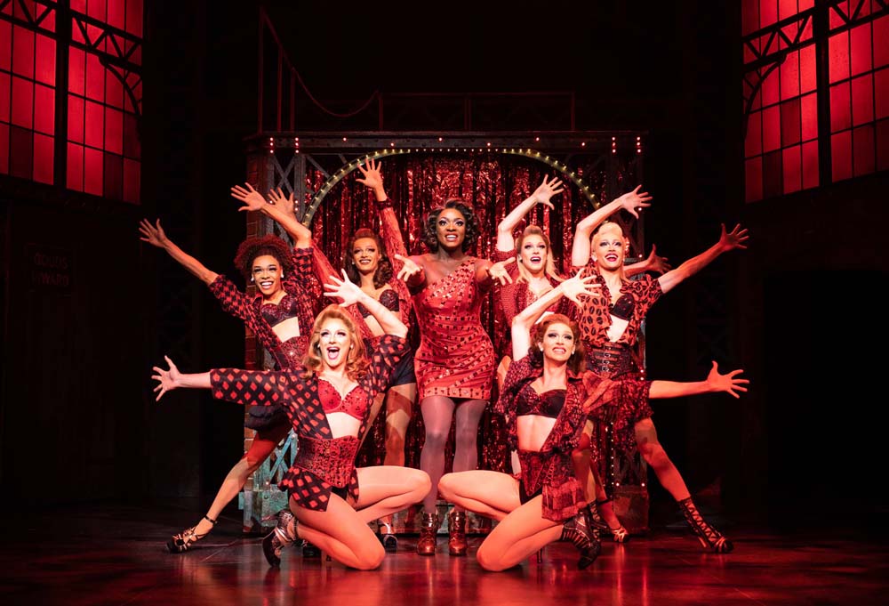 Kinky Boots starring Kayi Ushe, at Cardiff’s Wales Millennium Centre until August 3, 2019.