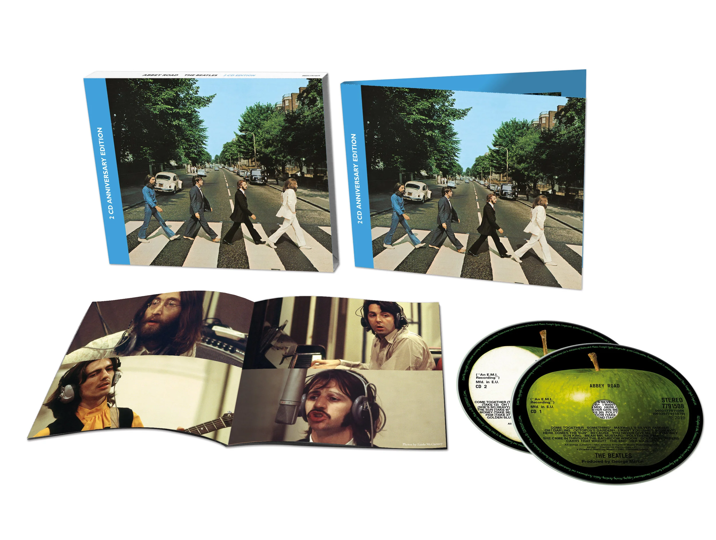2 CD Anniversary edition of The Beatles’ Abbey Road.
