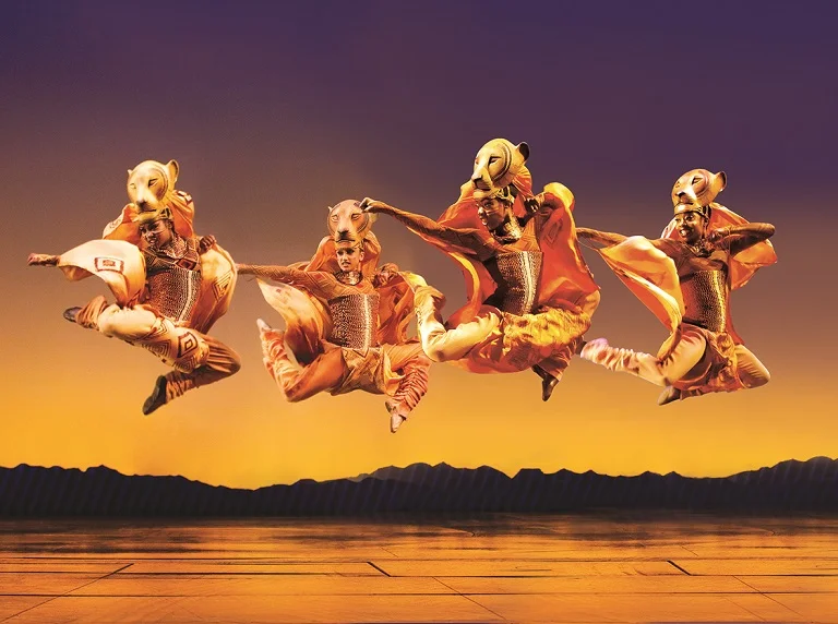 A scene from Disney's The Lion King . Credit Johan Persson