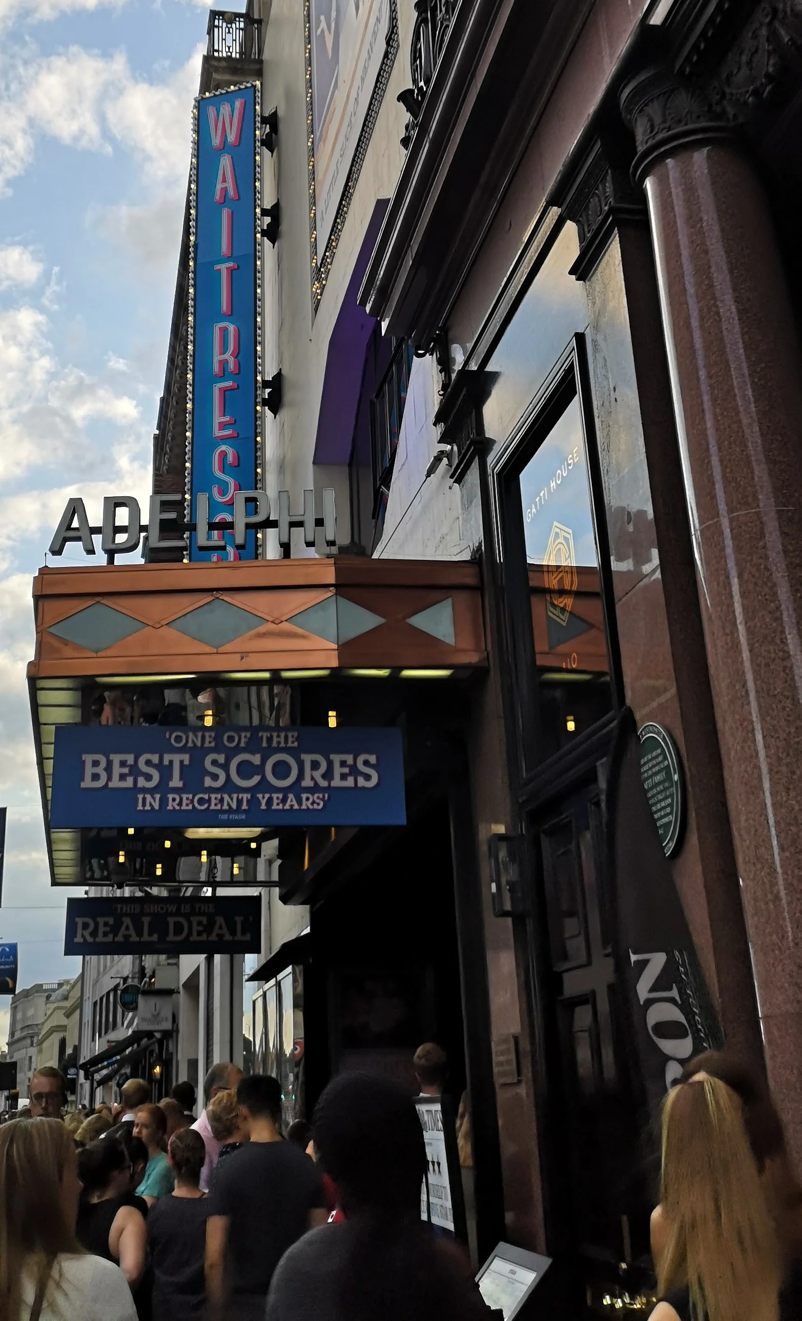 Waitress The Musical which currently runs at The Adelphi Theatre, London.