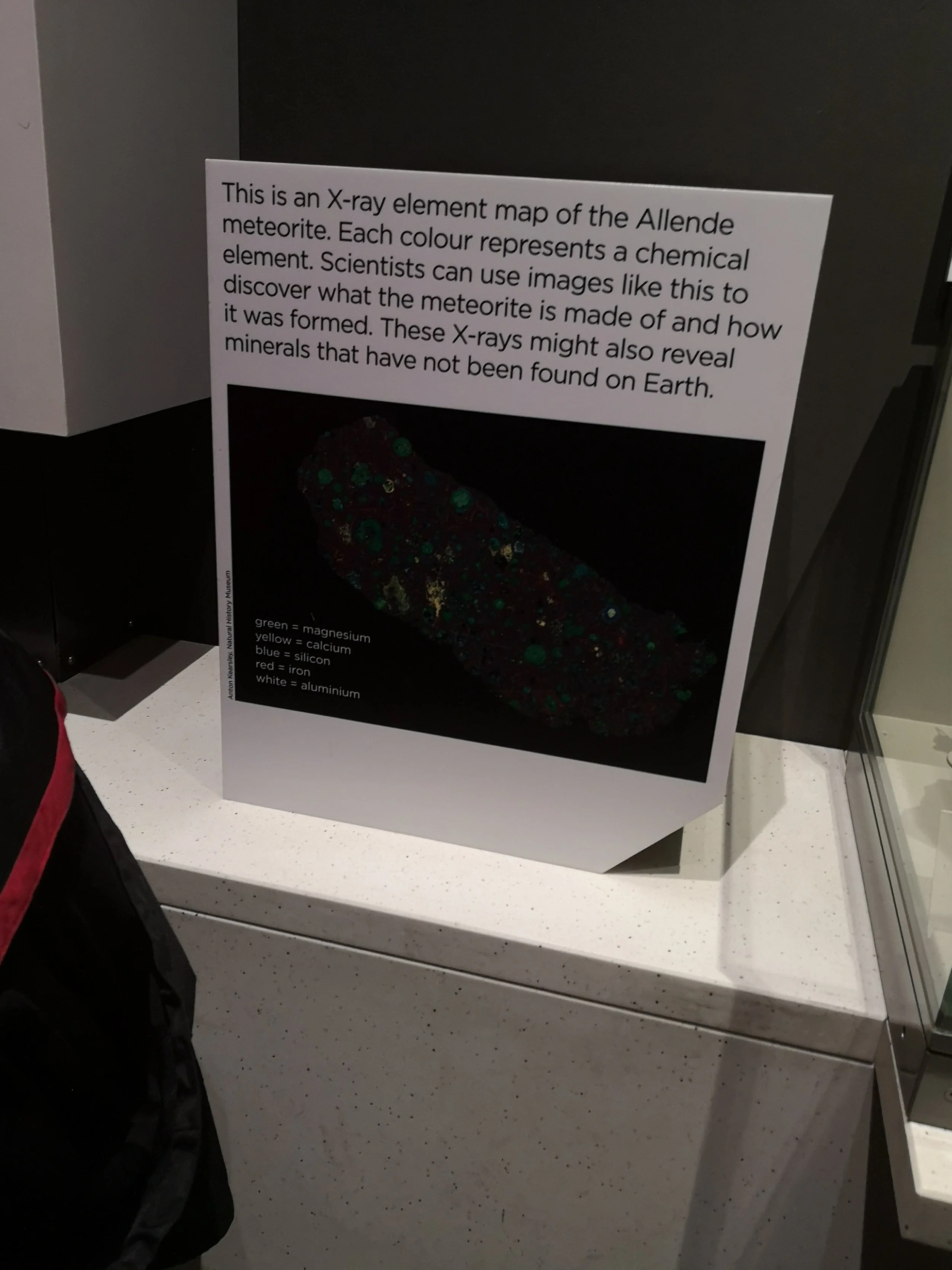 Interesting facts on display at The Peter Harrison Planetarium in Greenwich