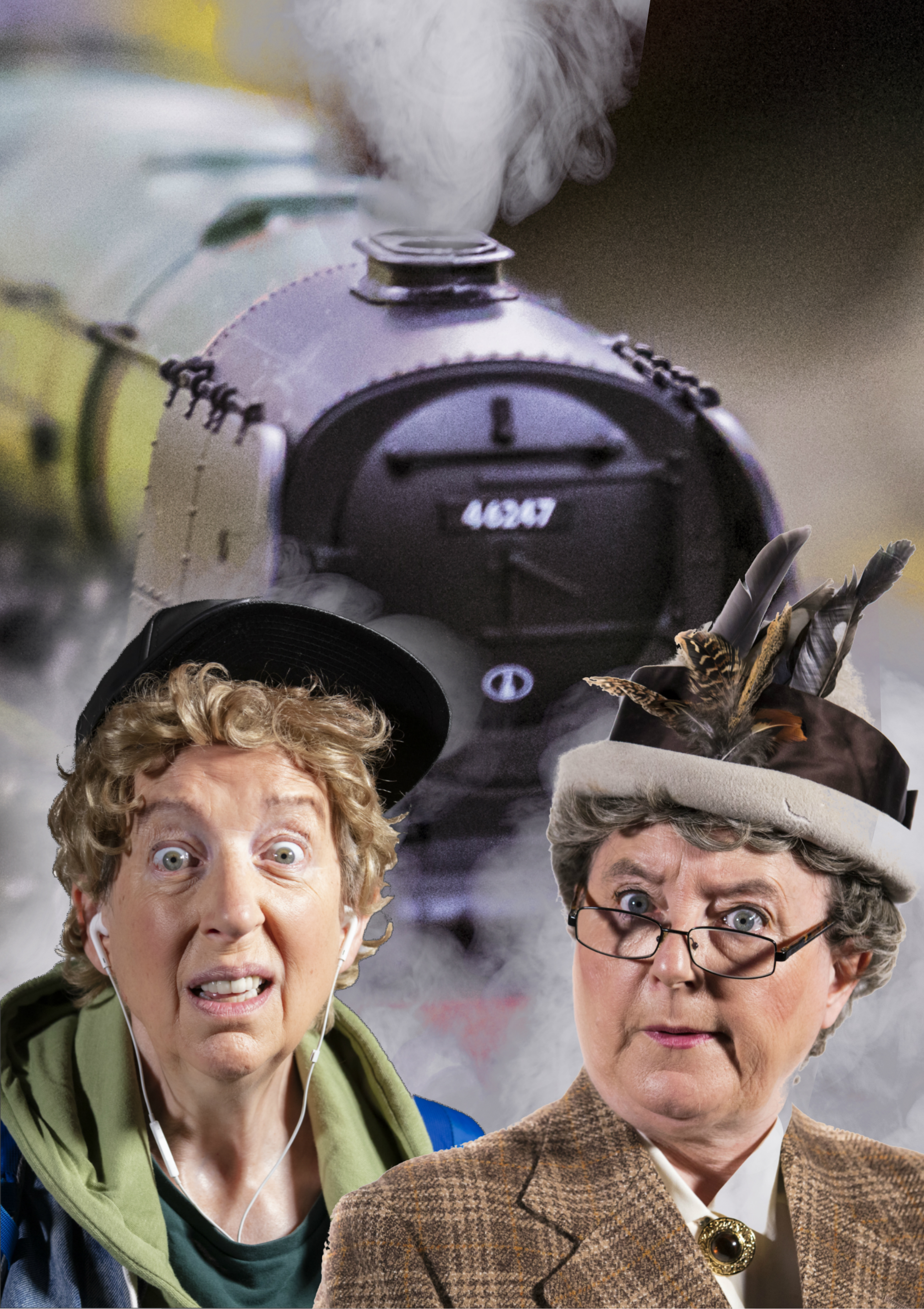 Lip Service’s Strangers on a Train Set is among the theatrical presentations at Abergavenny Borough Theatre during autumn 2019.