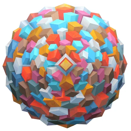 11. Rotunda Acrylic on round brich 32 in dia..jpg