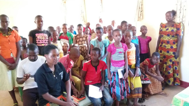 Participants at Primary School Camp - Tanzania
