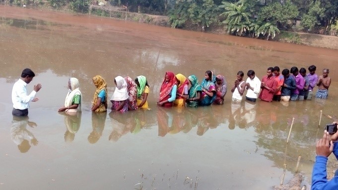 Ready for Baptism - India