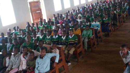 Pupils at a Christian Religious Education Class – Tanzania