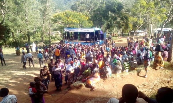 End of Open Air Crusade – Vudee Kilimanjaro, Tanzania