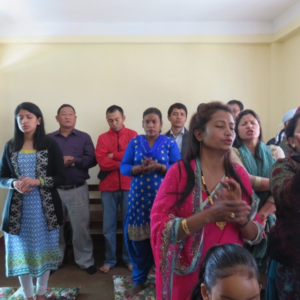 Worship in Bethphage Church – Nepal