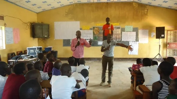 A Values Class in Session - Uganda