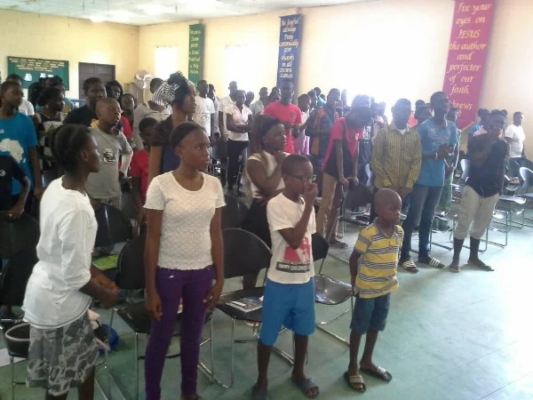 Some of the New Believers - Gambia