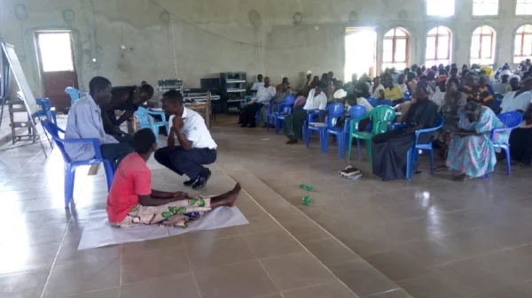 Skit at Positive Parenting Seminar – Kumi, Uganda