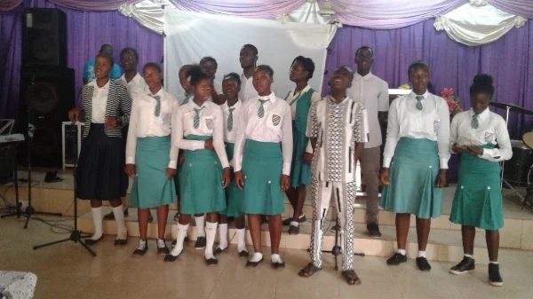 A Presentation During Rally – The Gambia