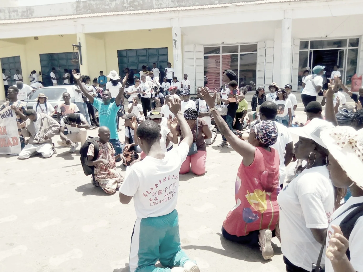 Jesus March Ended on the Beach - Banjul, The Gambia