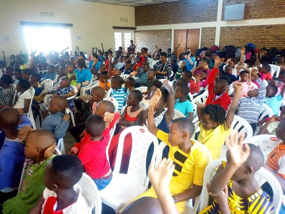 Children at Camp - Rwanda
