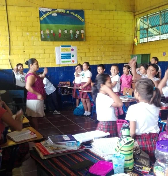 Bible Club in Session - Guatemala